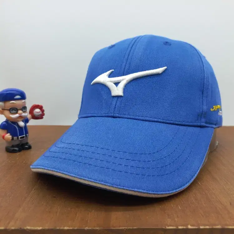 미즈노 MIZUNO 투어 클래식 스포츠 런닝 골프 야구 볼캡 모자 블루