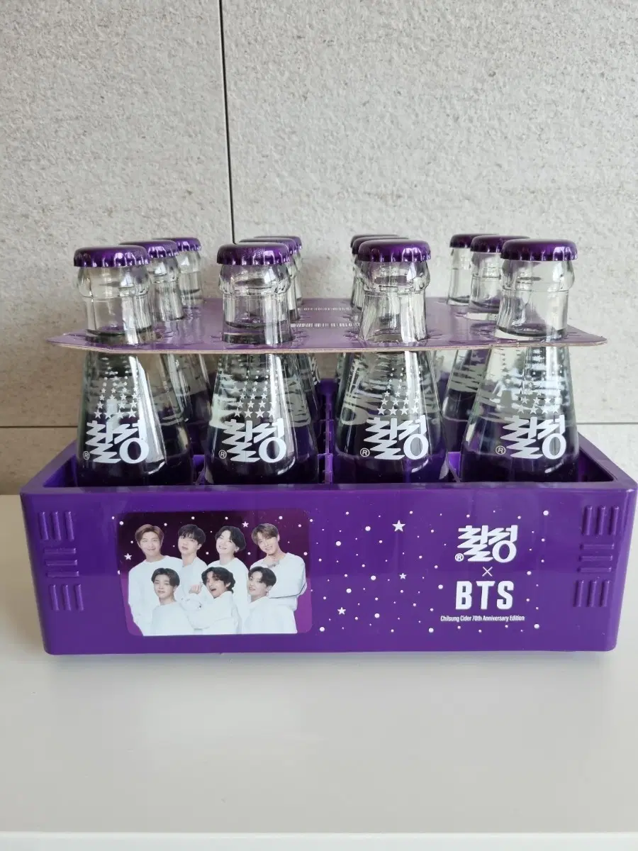 칠성사이다 70주년 BTS에디션 미니칠성사이다