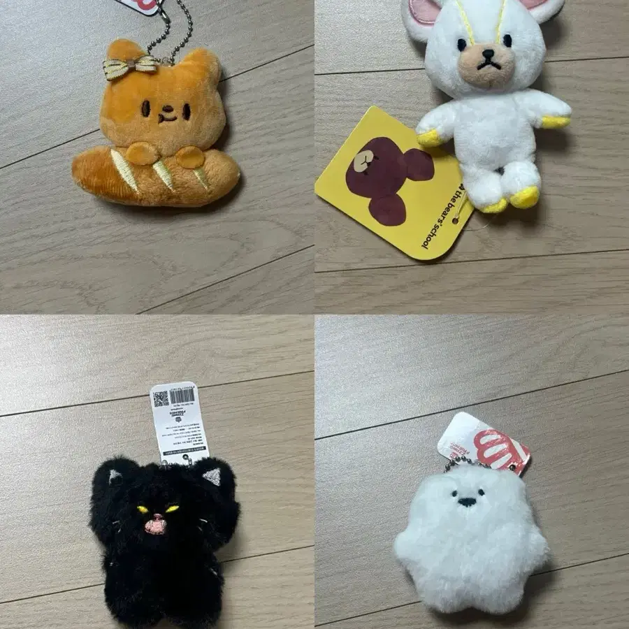 인형 키링 4종 인형