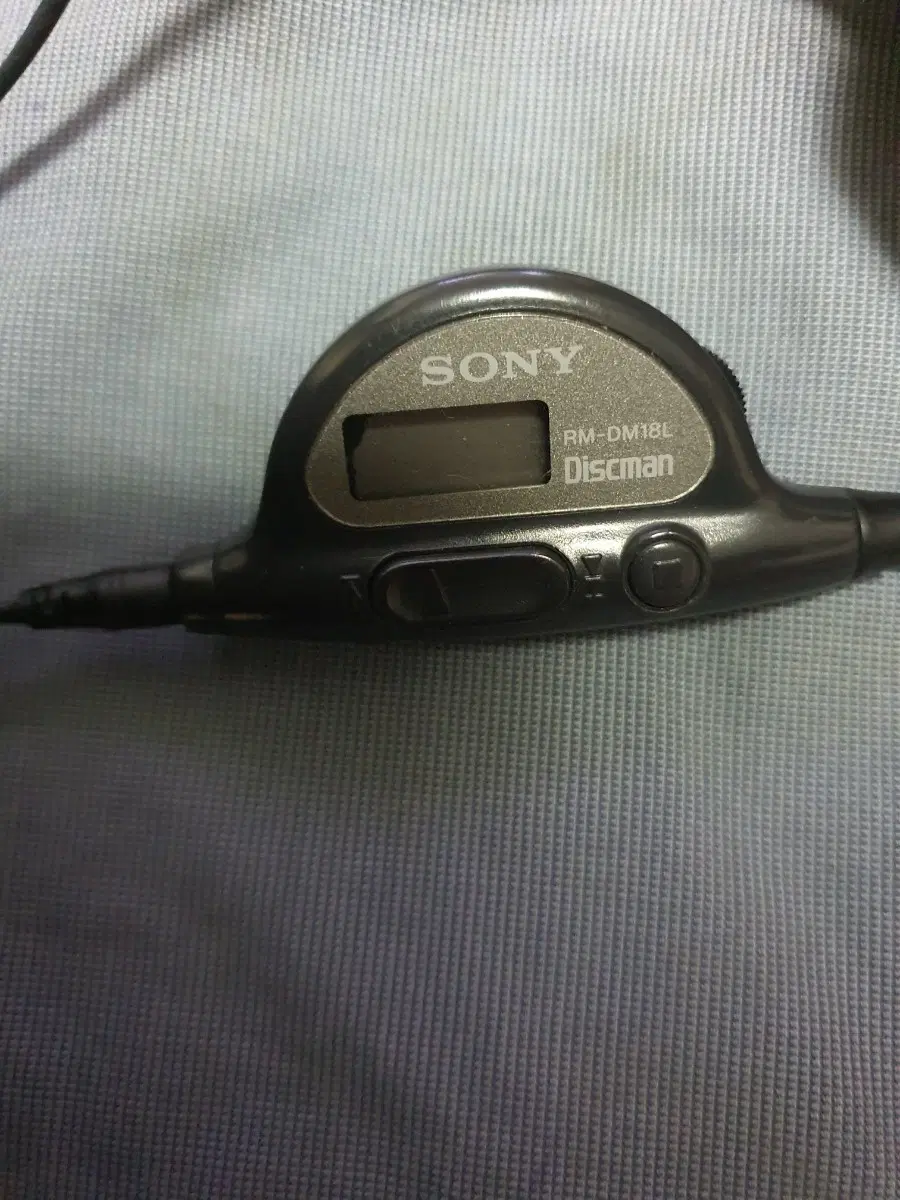 Sony Discman cdp remote 소니 디스크맨 CD워크맨 리모콘 RM-DM18L