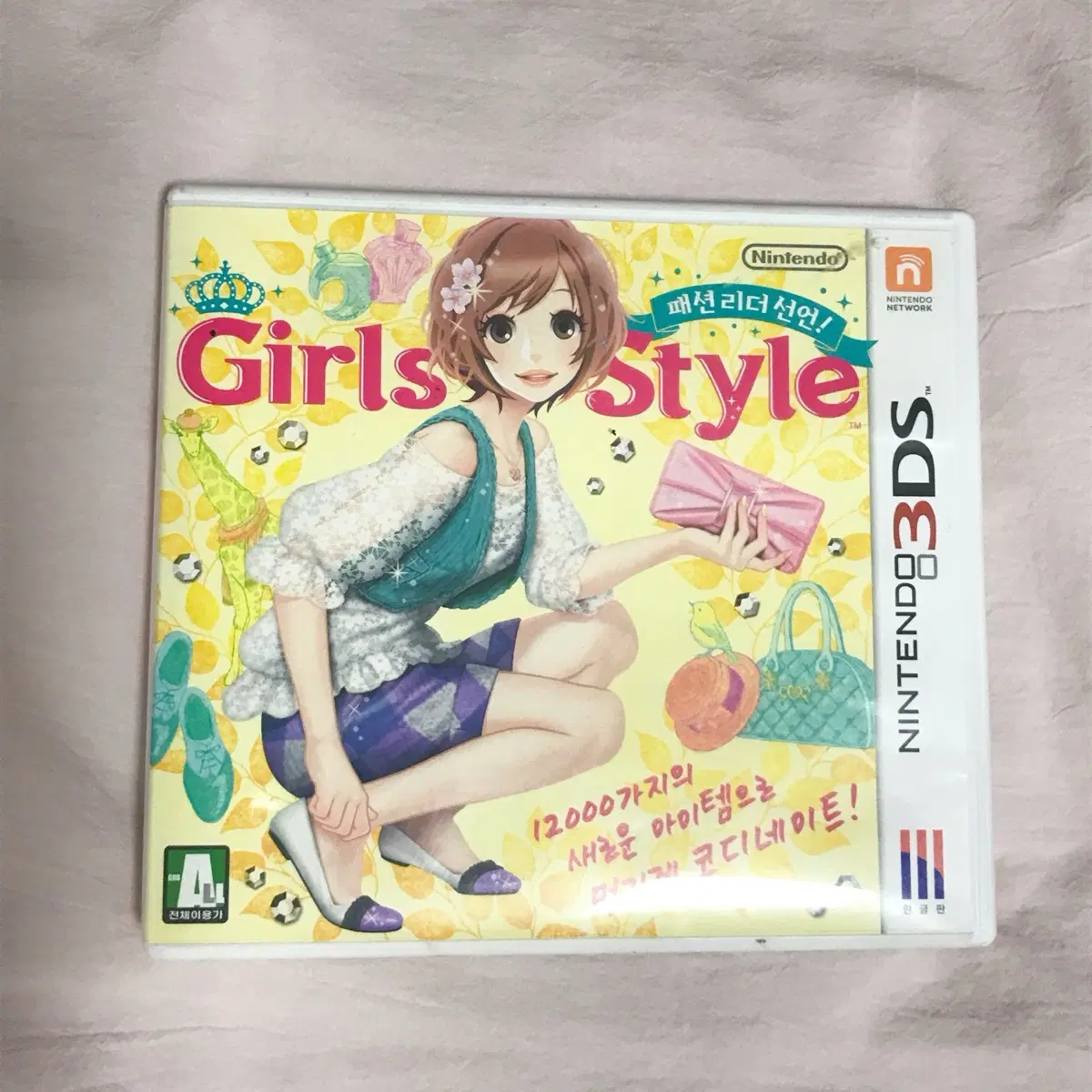 닌텐도 3DS 패션리더 걸즈스타일 (칩사진 내부사진o)