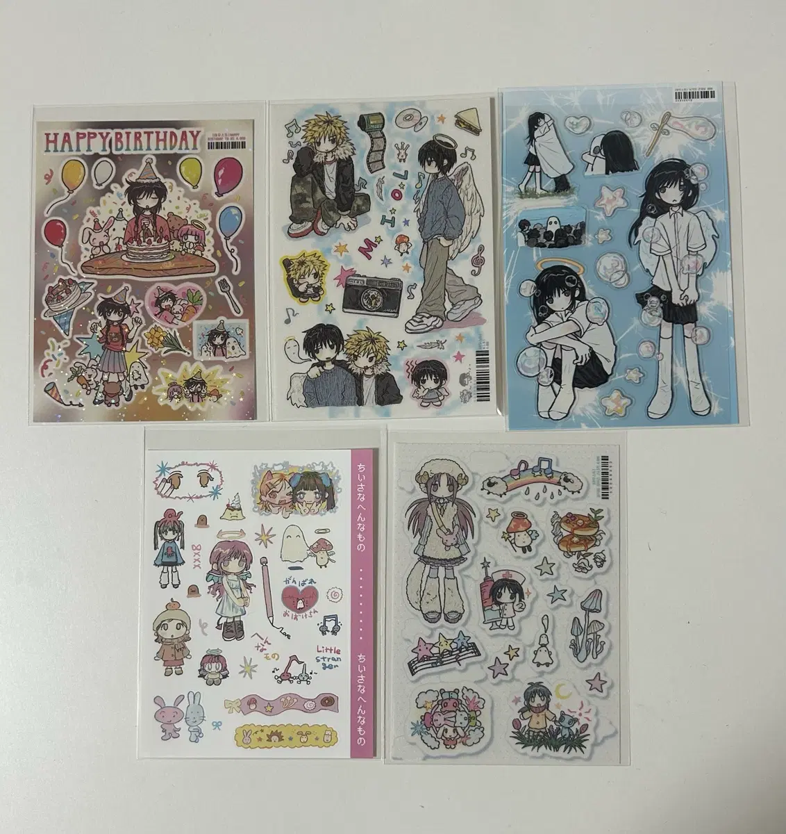 아무스튜 스티커 set (미사용)