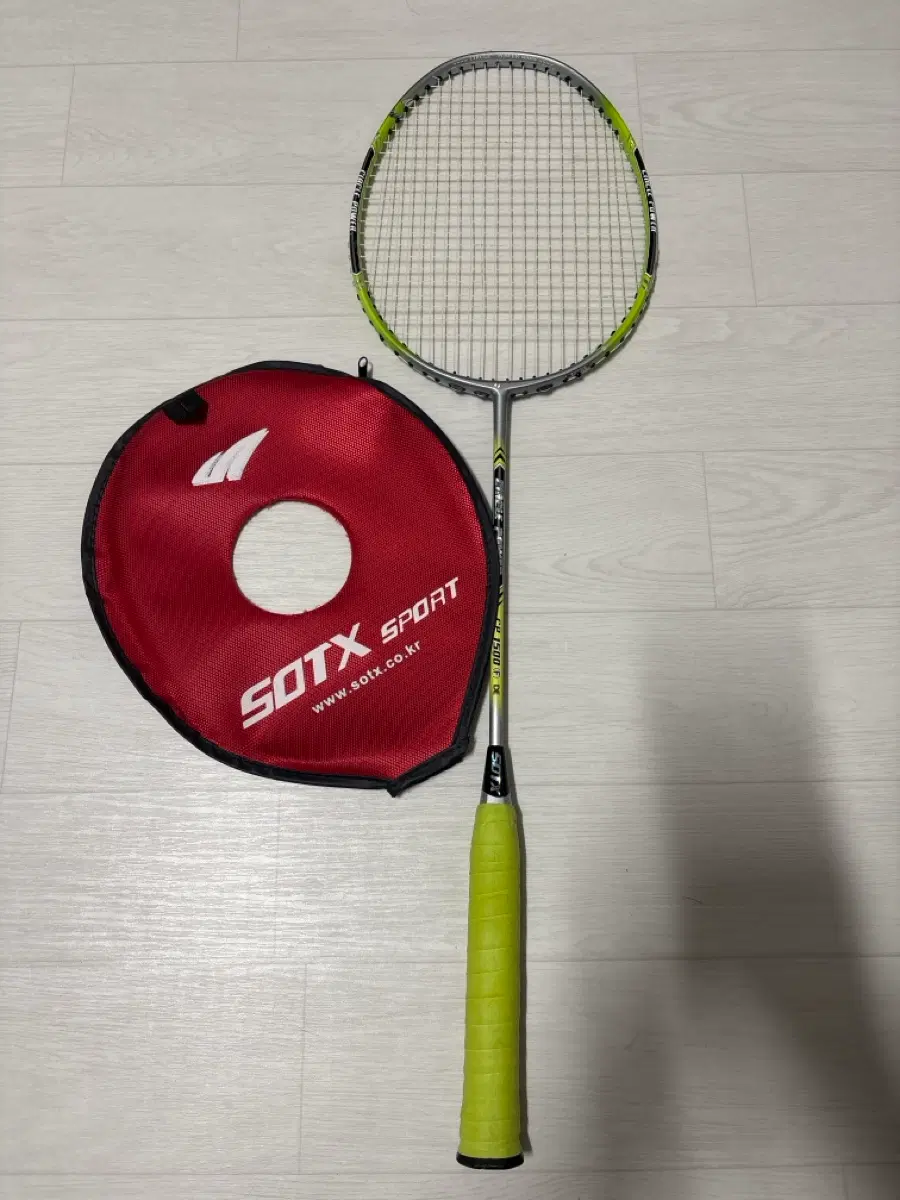 쏘텍스 파워 클리어 cp1500 배드민턴 라켓