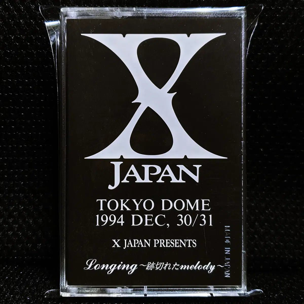 엑스 재팬 X JAPAN Longing ~토키레타멜로디~ 카세트 테이프
