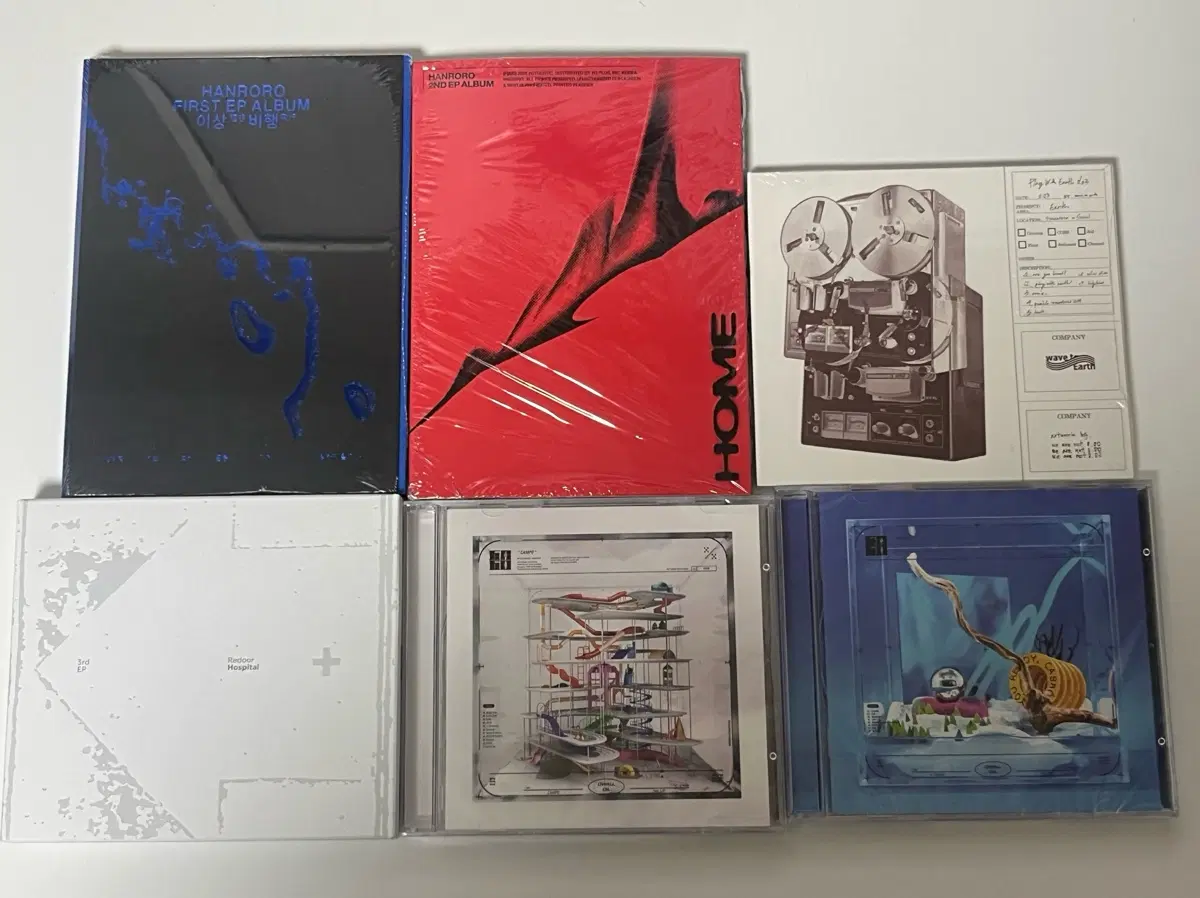 한로로 리도어 오월오일 웨이브투어스 cd 미개봉 급처