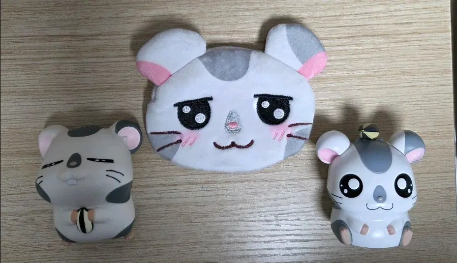 [일괄]햄토리 가챠 얌얌이 3종