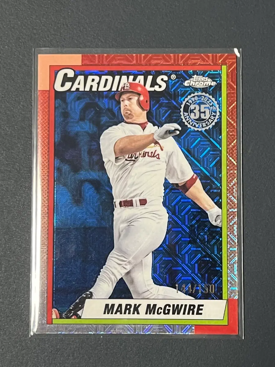 mlb) topps 맥과이어 모조 리플렉터 150한정