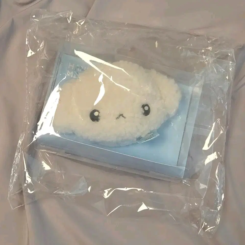 부루부루도그 거울 키링 인형 산엑스