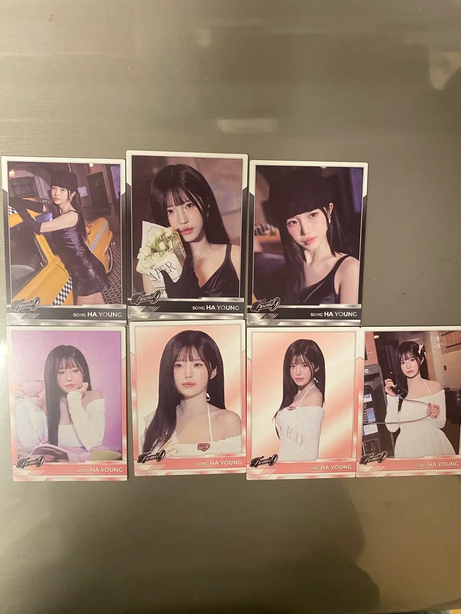 프로미스나인 송하영 테레카 7종 판매
