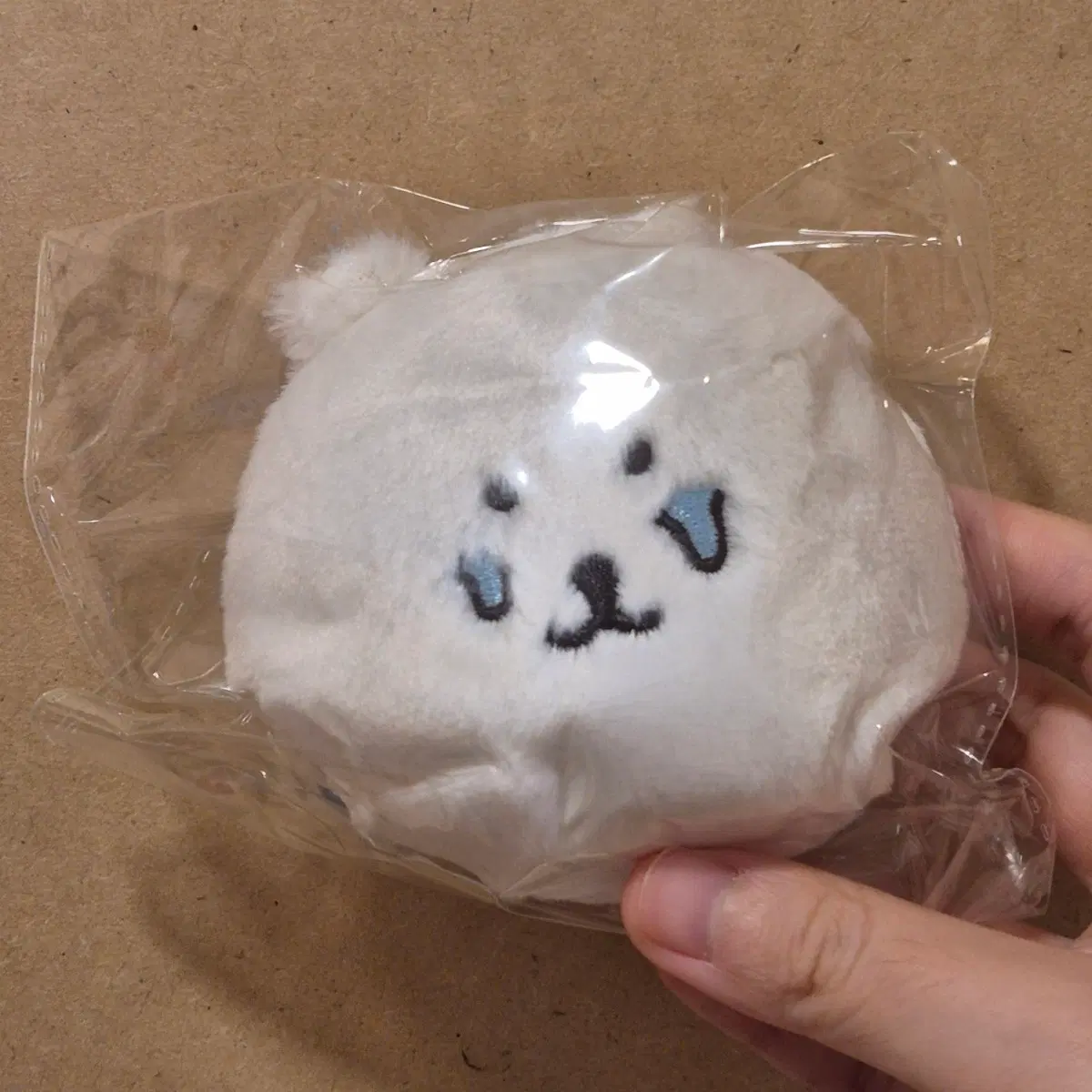나가노마켓 팝업 농담곰 쿠지 E상 우는곰 인형 키링