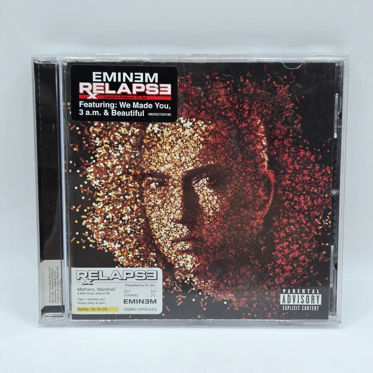 MUSIC 에미넴(EMINEM) RELAPSE (A157)