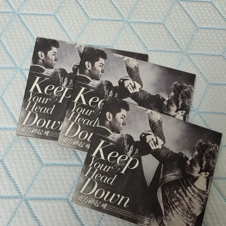 (3개 5천원) 동방신기 'Keep Your Head Down' 앨범