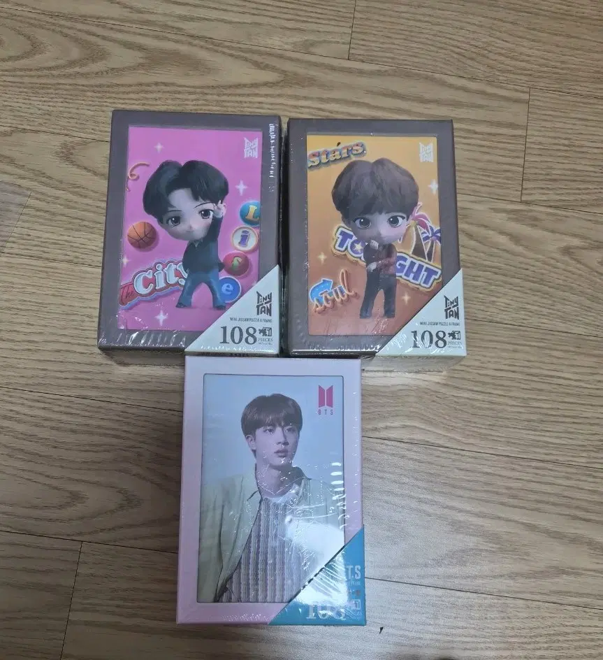 방탄소년단 타이니탄 픽셀아트 108개 조각 3종(석진,윤기)