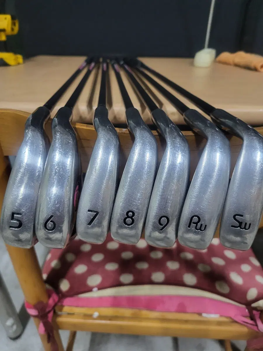 m.u여성아이언 세트 5~9 Pw Sw