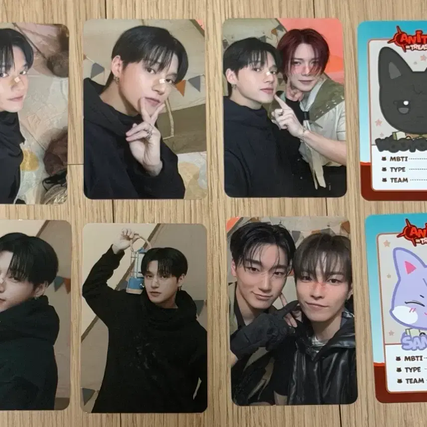 에이티즈 애니티즈 팝업 포카
