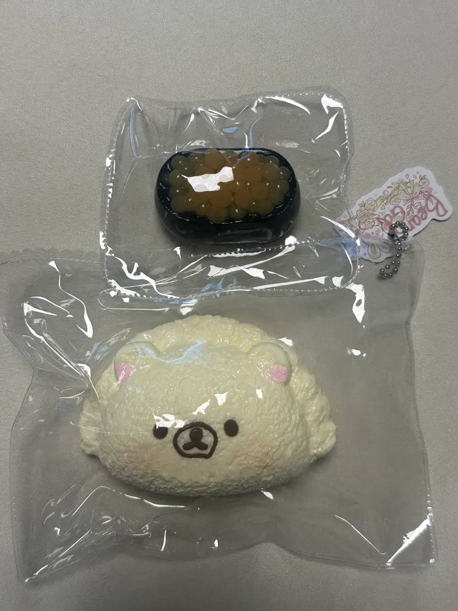 (할인) [새상품] 리락쿠마 말랑이 희귀말랑이 2종 일괄 (만두쿠마 미니초밥)