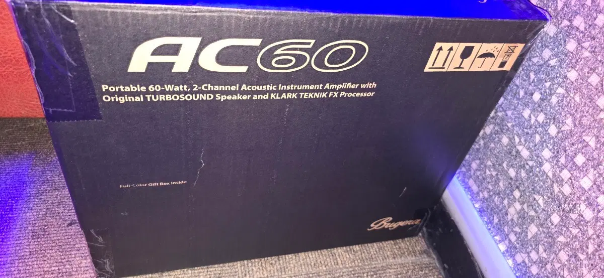 Bugera AC60 휴대용 60W 2채널 어쿠스틱 기타 앰프