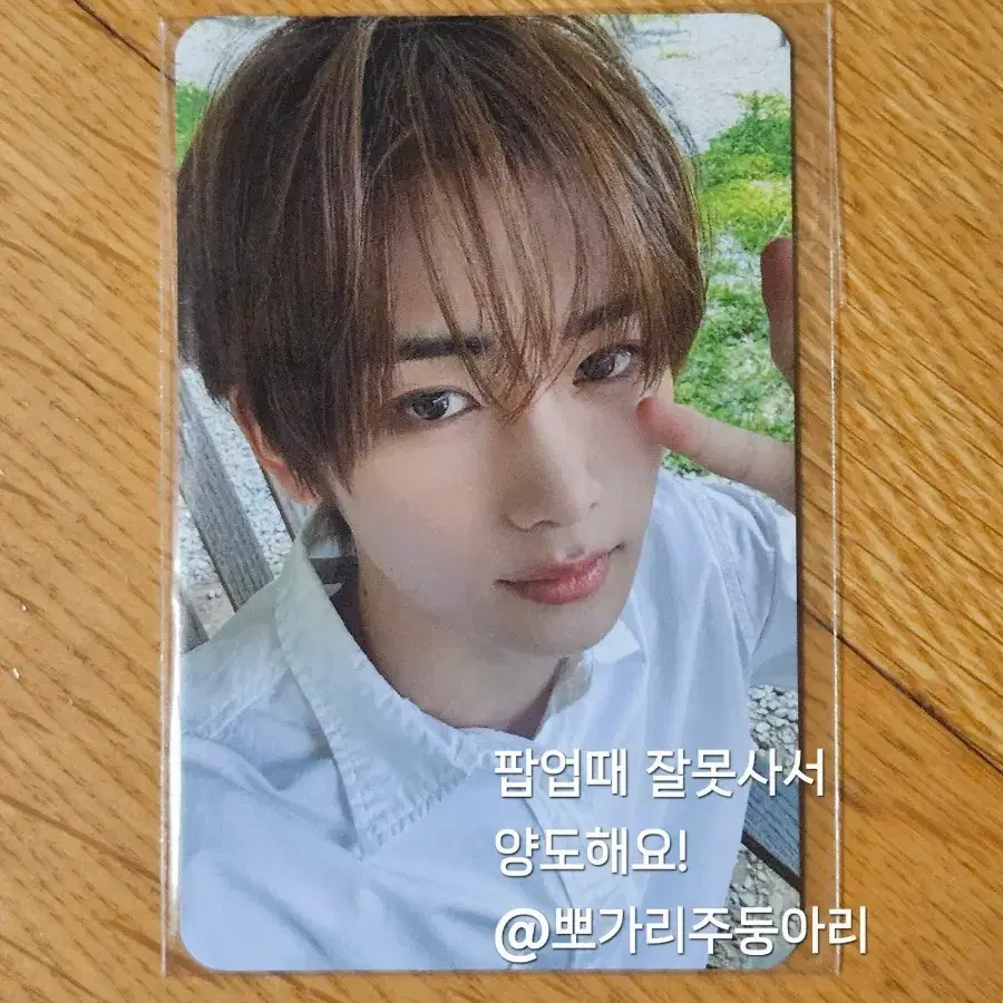 ALD1 알디원 앨범 영통포카 팝업 안신 미공포 (Postcard Ver.) 알파드라이브원 본다이얼