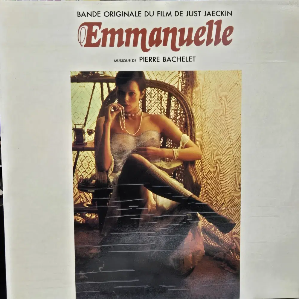 8873.LP음반.EMMANUELLE 엠마누엘 부인 O.S.T (Music by Pierre Bachelet) .가요 중고 팝 클래식 라이센스