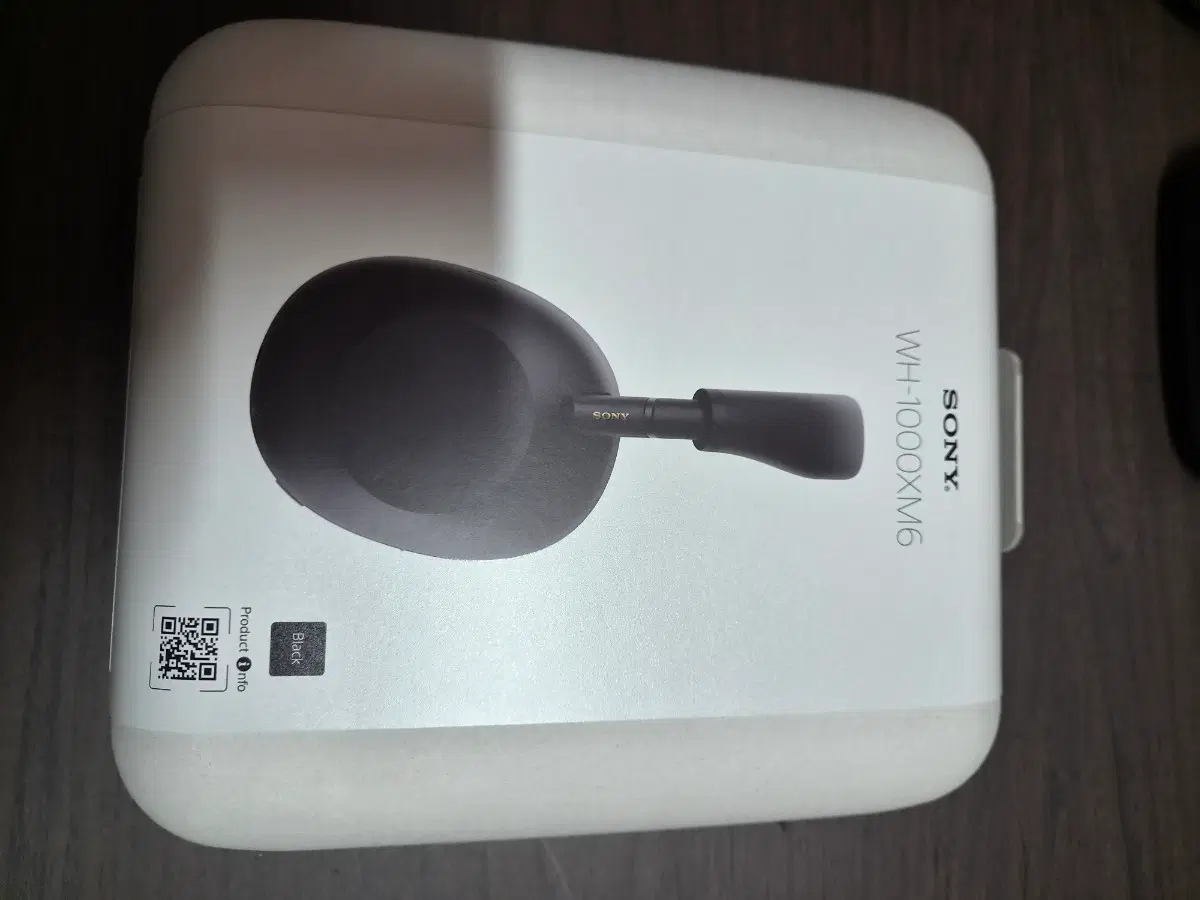 소니 노이즈캔슬링 블루투스 헤드폰 WH-1000XM6 블랙