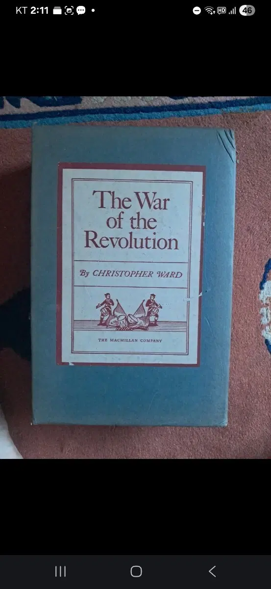 희귀 서적크리스토퍼 워드 작가의 'The War of the Revolution' 영문 원서