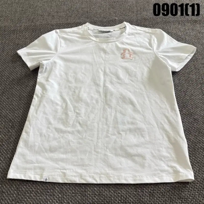 Munsingwear 펭귄 로고 반팔 티셔츠 화이트