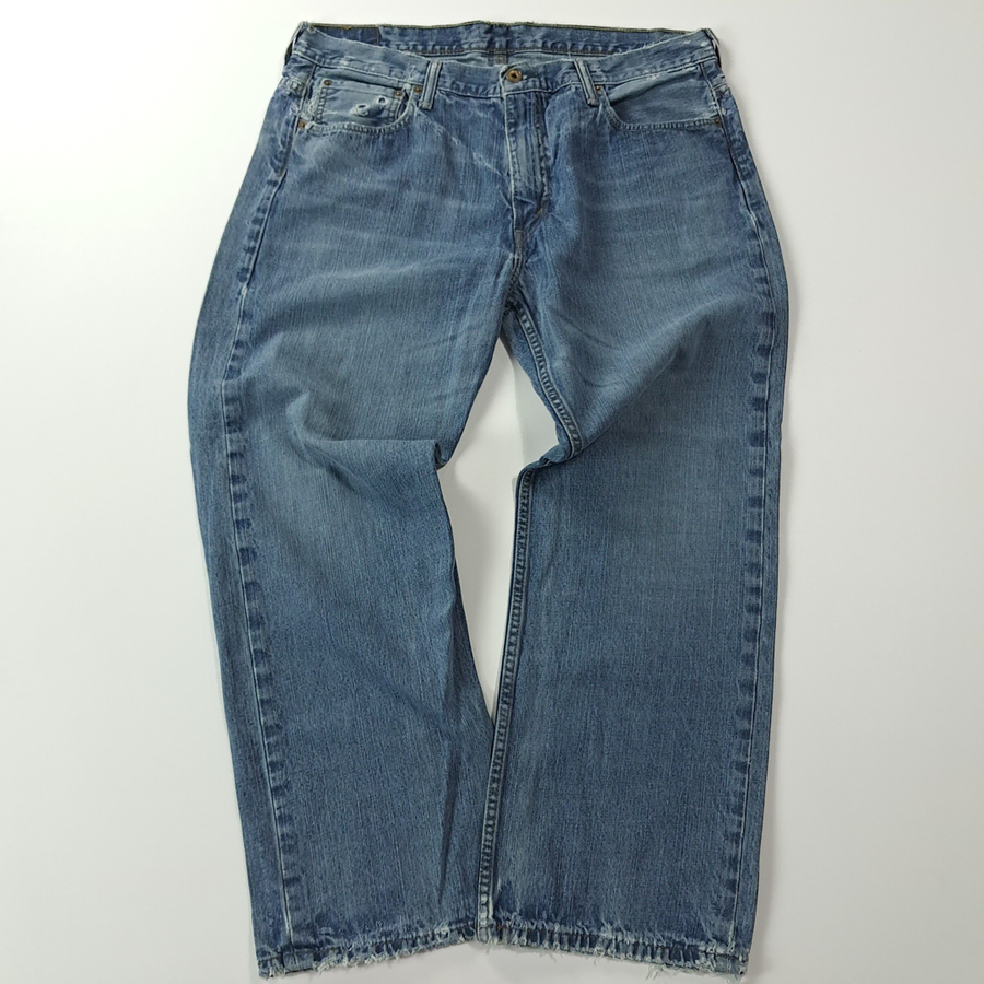 CA969 36 리바이스 569 00s 내추럴 페이딩 리얼 에이징 데님 팬츠 바지