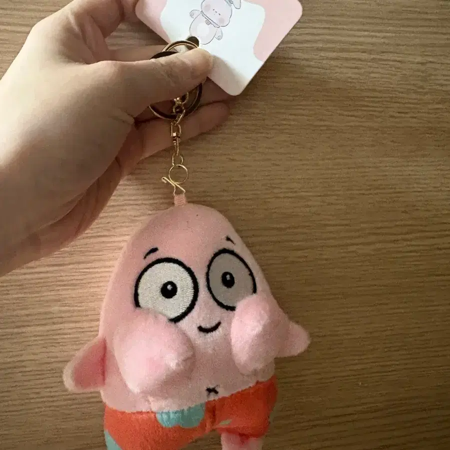 스폰지밥 뚱이 키링