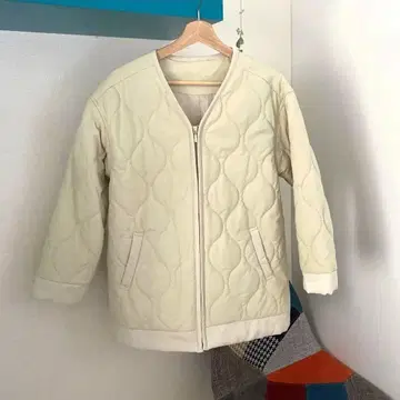 벨루나 노카라 퀼트 코트 M 사이즈 시착만 한 상품