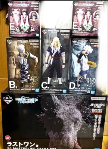 제일복권 HUNTER x HUNTER 피규어 봉제 인형 세트
