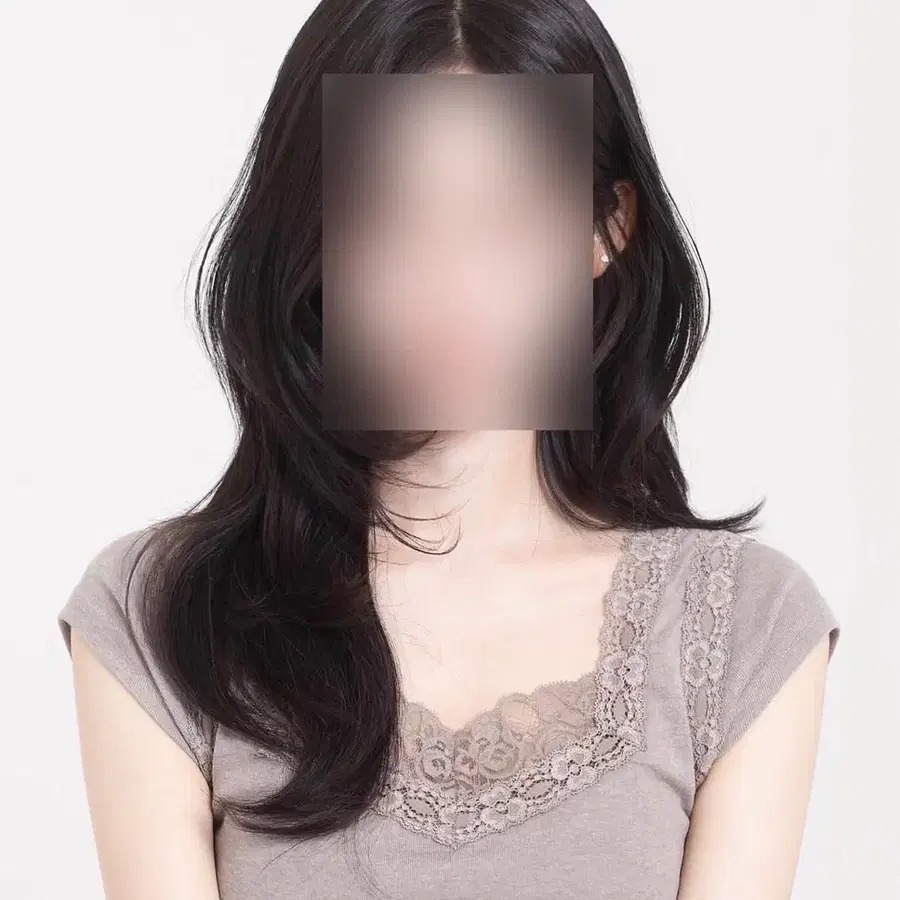 레이스 스퀘어넥 반팔
