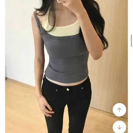 레이스 레이어드 나시(엄성현 꼬시는)