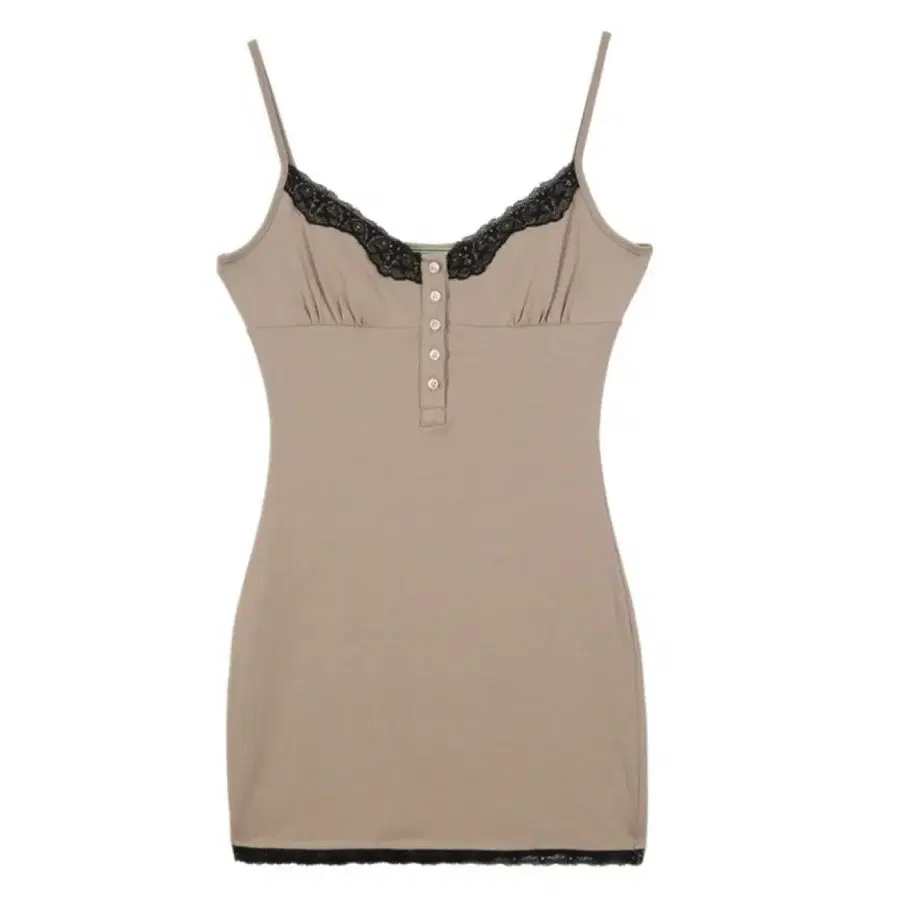 플노팔 Anny lace button dress 베이지