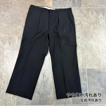 노브랜드 블랙 슬랙스 남성용 구제 의류 얼룩 있음