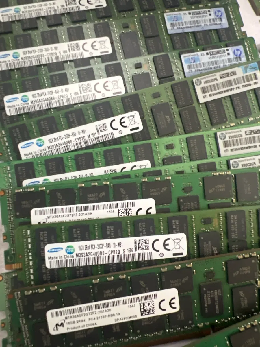 서버용 삼성,마이크론 ddr4 16gb 2133p 팝니다