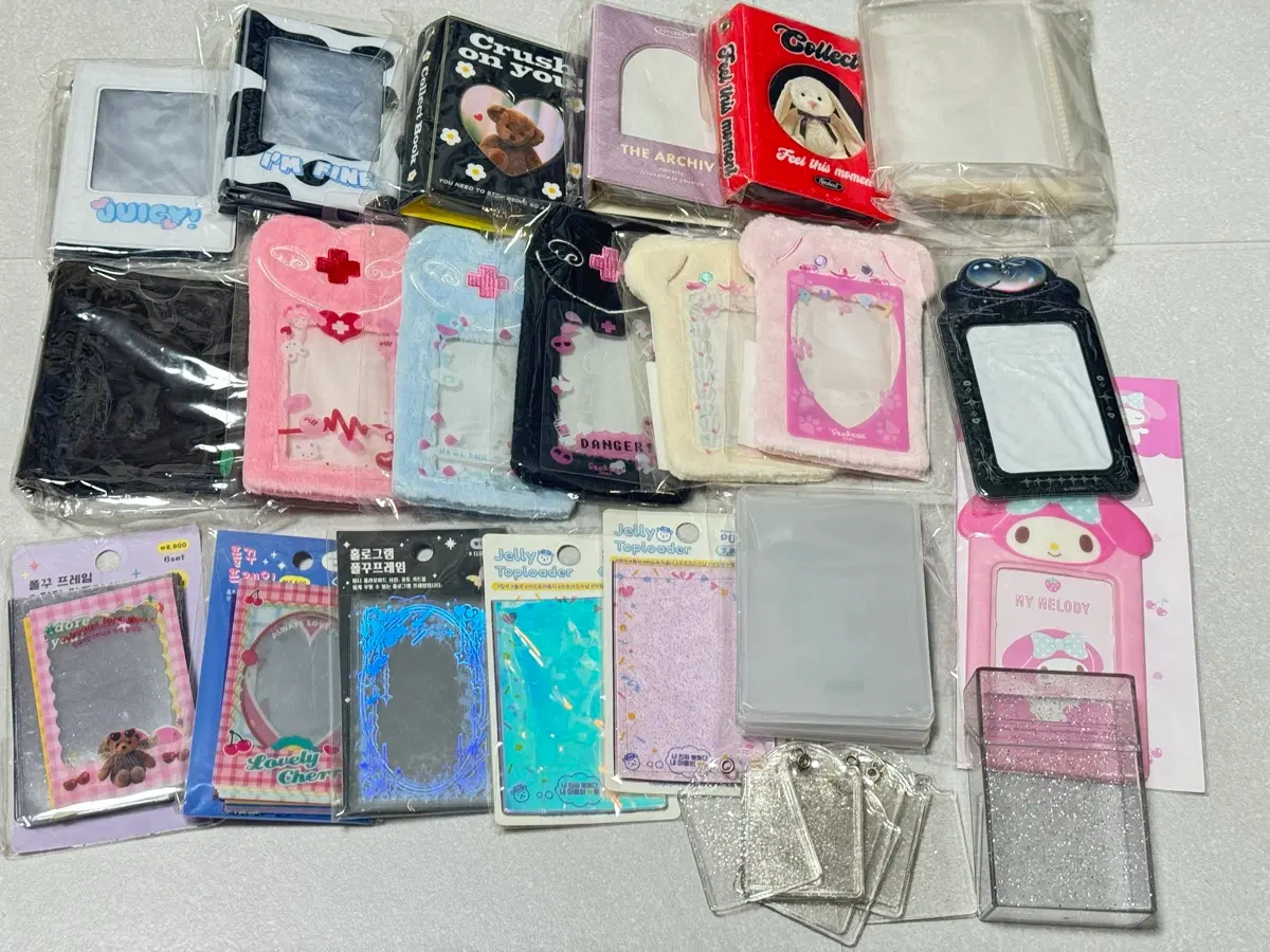 포토카드북 포카재료 포카홀더 일괄판매