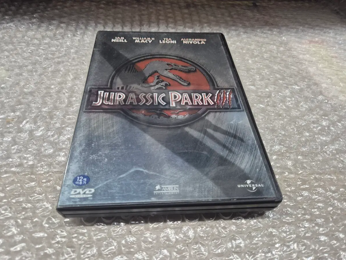 쥬라기공원3 DVD 개인소장용 상태양호