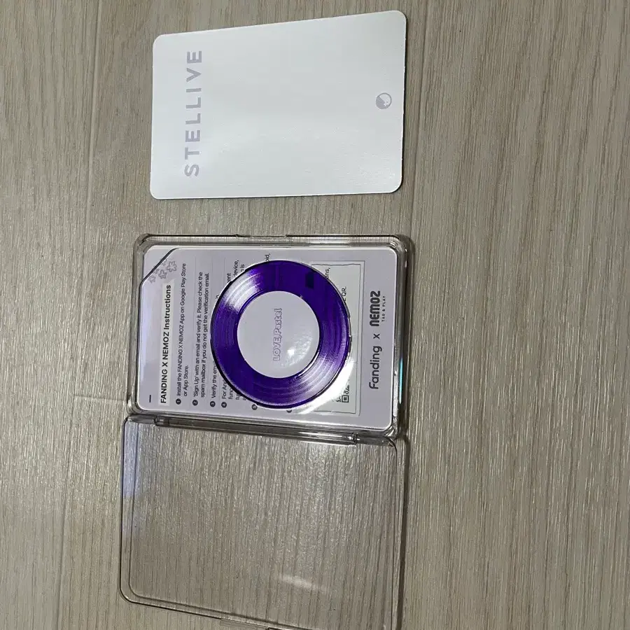 스텔라이브 펀딩 X 네모즈 보라색 러브피스
