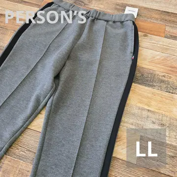 PERSON'S 퍼슨 맨투맨 라인 팬츠 그레이