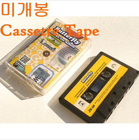 지넥스 (JINex) - Butterfly (미개봉, Cassette Tape)