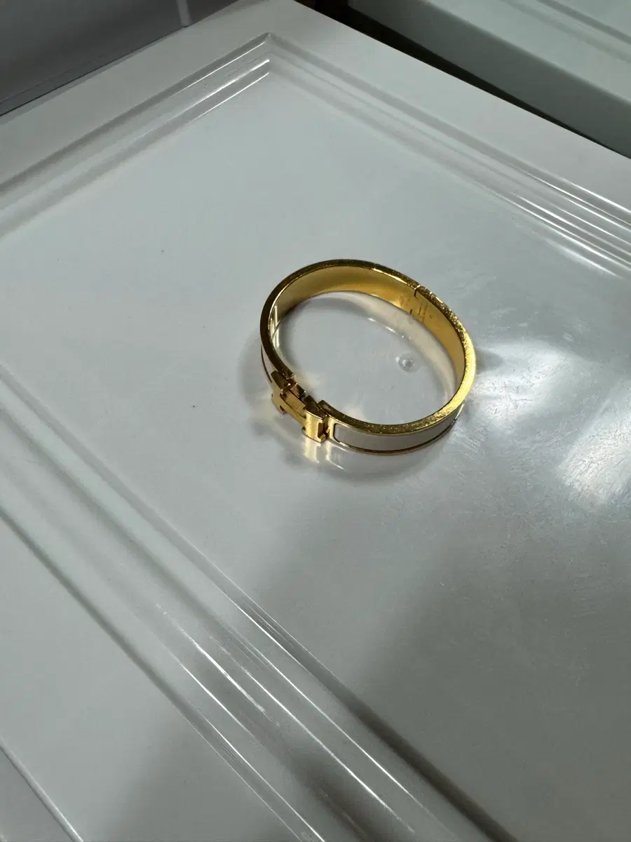 에르메스 클릭아슈 로즈골드 크림 PM팔찌