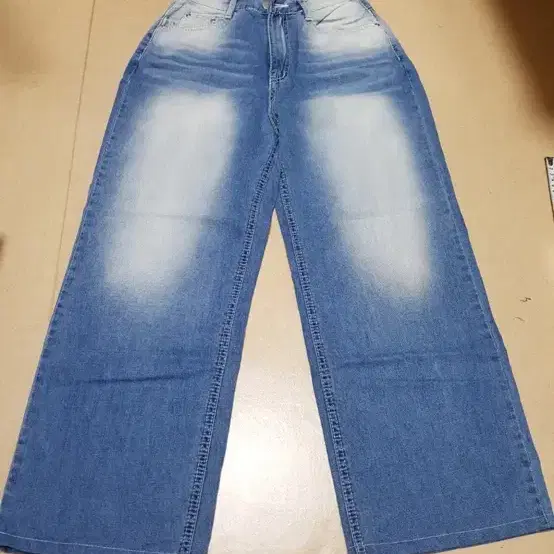 연청 와이드 데님 팬츠 새상품