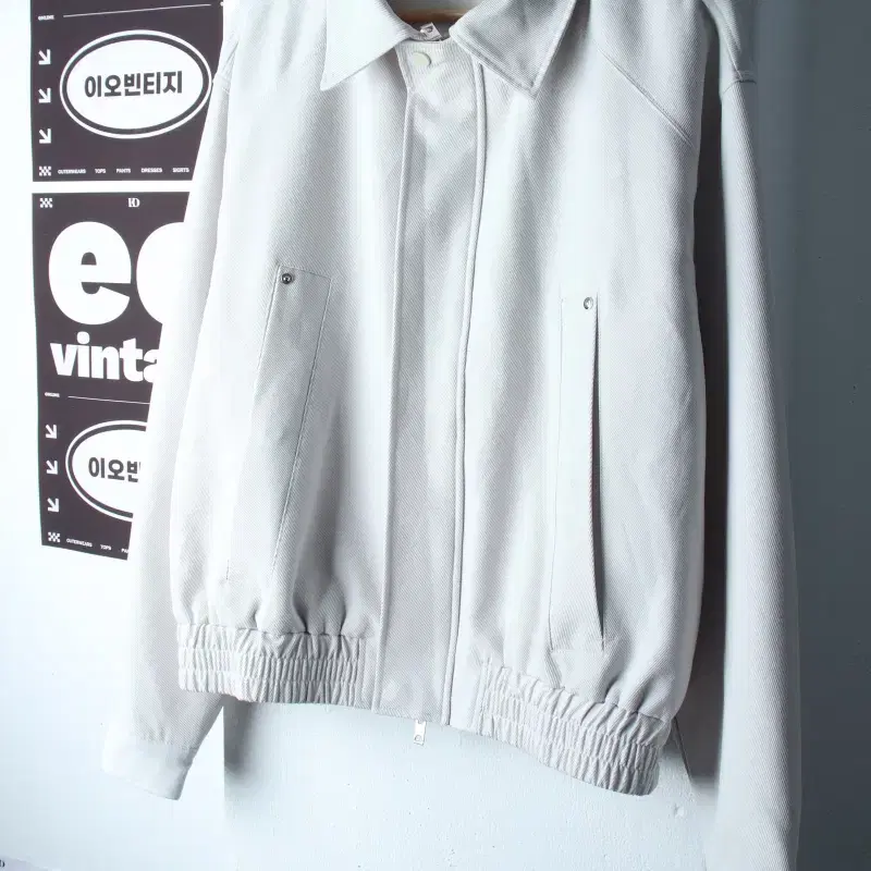 (L-XL) 트릴리온 집업 바람막이 점퍼자켓 새상품 블루종-H37539