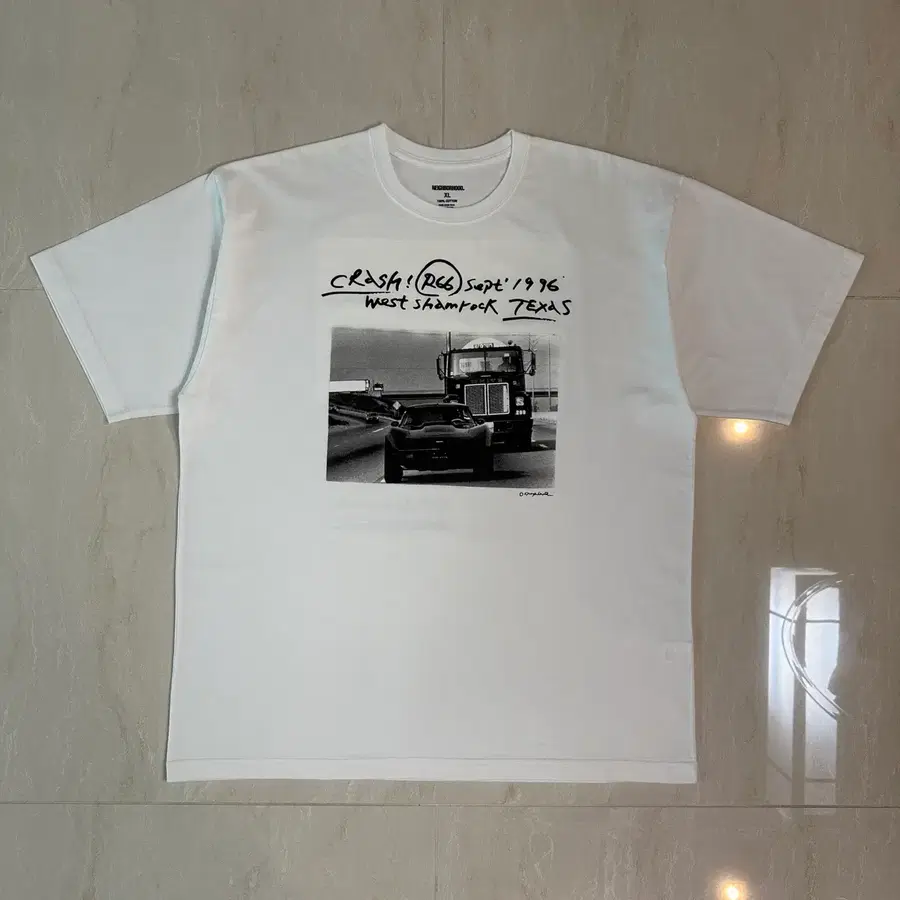 네이버후드 반팔 22SS XL 사이즈