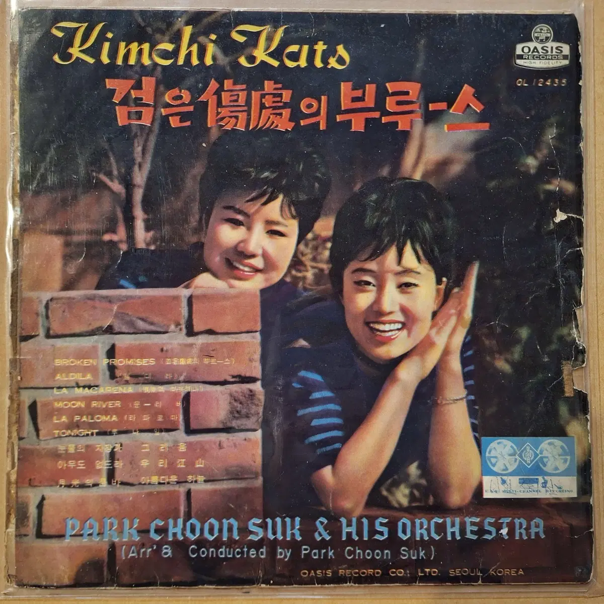 Kimchi Kats 검은상처의 블루스 LP