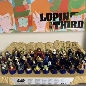 Star Wars Episode I 펩시 병뚜껑 피규어 세트