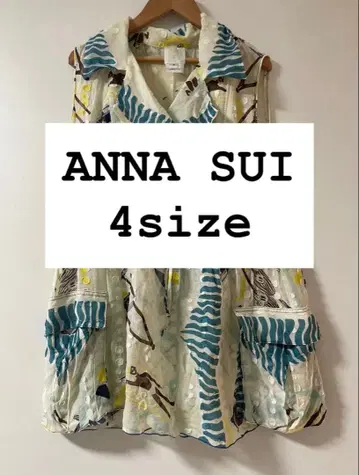 [ ANNA SUI 상의 ] 4 사이즈 / 눈에 띄는 흠집이나 얼룩 없음