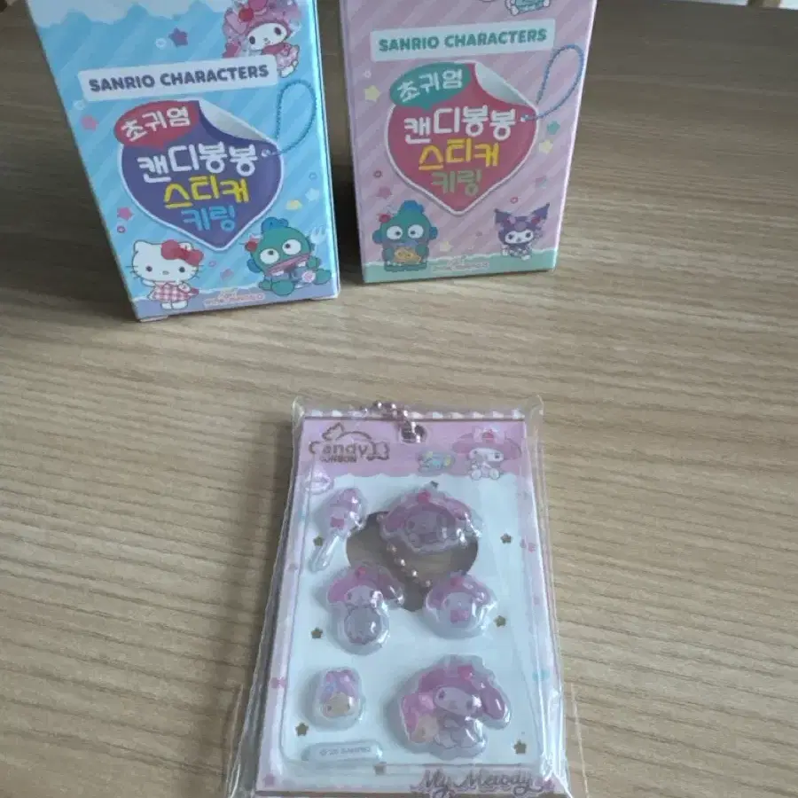 산리오 캔디봉봉 스티커 키링 마이멜로디