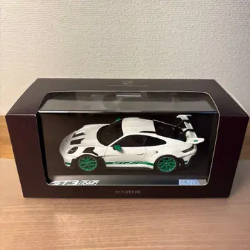 스파크 포르쉐 911 GT3 RS 1/43 미니카 화이트 그린
