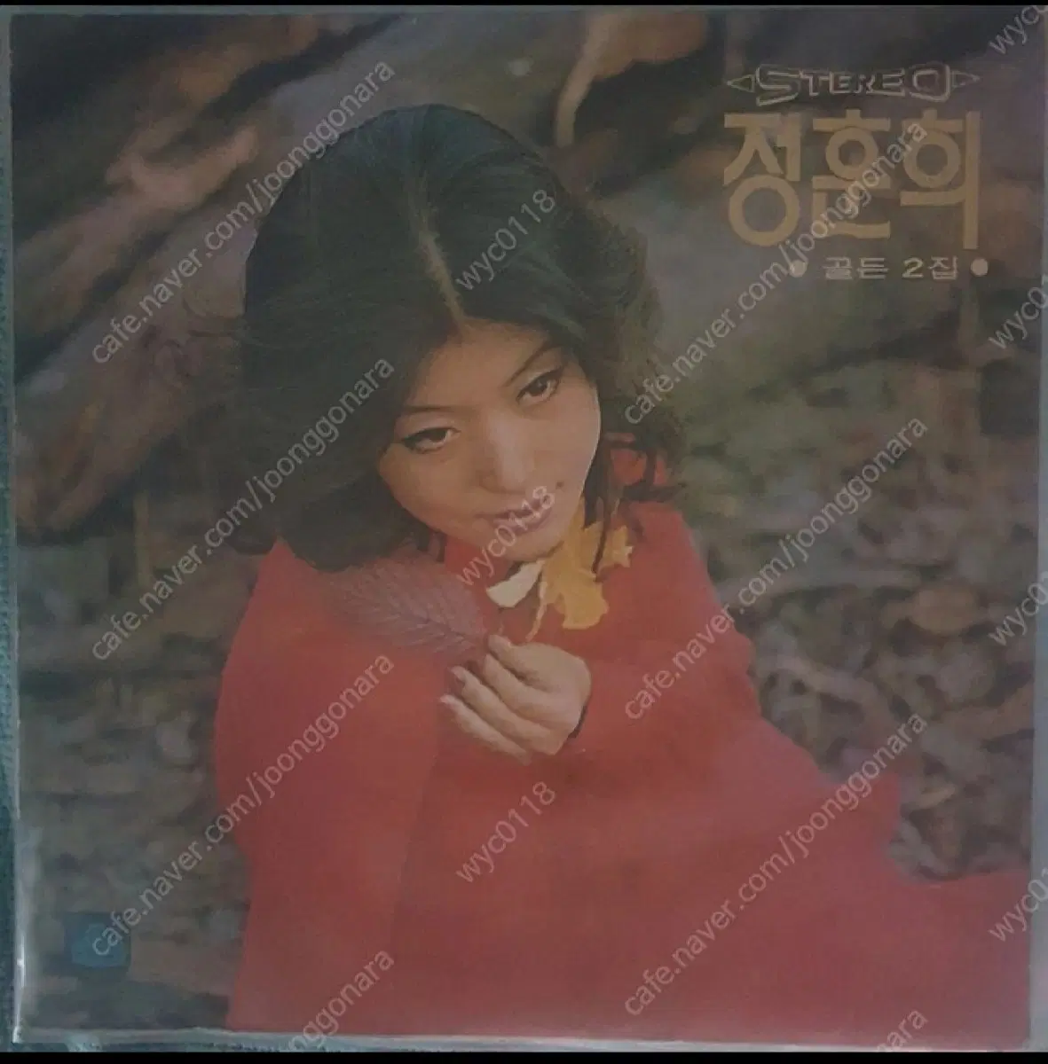 정훈희골든2 LP(칼라LP)